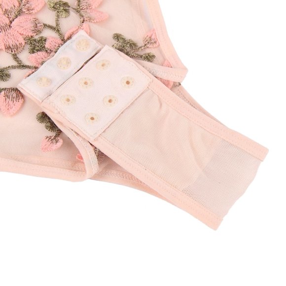 Teddy With Embroidery Flowers with underwire - Picture 7 of 7